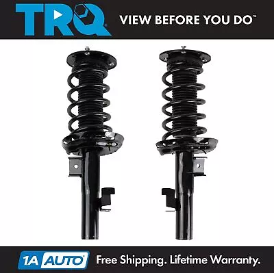 TRQ Front Complete Quick Loaded Strut Spring Assembly LH RH Pair For S60 V60 • $199.95