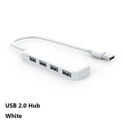 $13.58 • Buy 1PC Mouse Adapter USB 2.0 Splitter Converter USB Hub Extension Cable Accessory