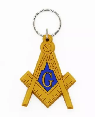 Prince Hall Masonic Fraternity Rubber Keychain New • $5