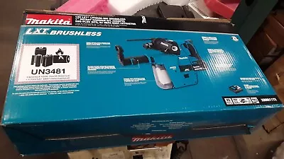 New NIB Factory Sealed Makita XRH011TX Rotary Hammer Drill With Dust Extractor • $360