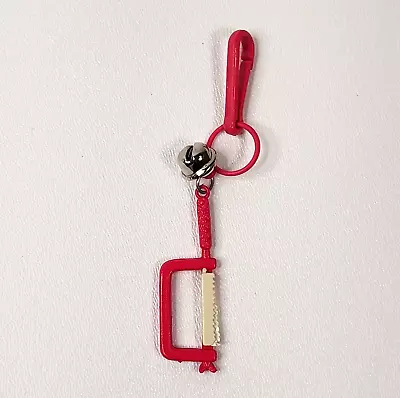 Vintage 1980s Plastic Bell Charm Hacksaw Saw For 80s Necklace • $24.55