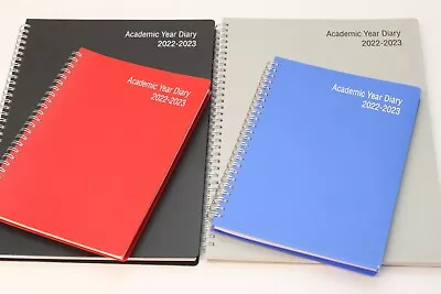 £7.99 • Buy 2022-2023 A5 Or A4 Week To View '18 Month' Academic Wiro Diary With Appointments