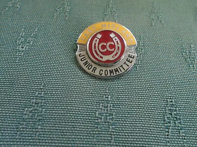 Old East Midlands Caravan Club Junior Committee - Enamel Badge - By Butler • £8.50