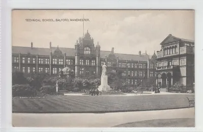 Technical Schools Salford Manchester Lancashire Pre 1914 Old Postcard Unposted • £1.30