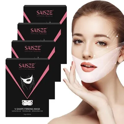 $9.85 • Buy 5~20X Women V Line Face Lifting Mask Strap Firming Double Chin Reducer For Gifts