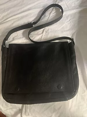 Beautiful Country Road Leather Satchel Black Exc Con  • $35