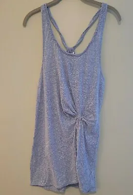 Victoria Secret VS Tank Top Women's Size Medium Blue Knot On Front Side • $11.02