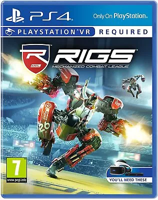 PS4 Rigs Mechanized Combat League (VR Required) Playstation 4 PSVR Game • $41.22