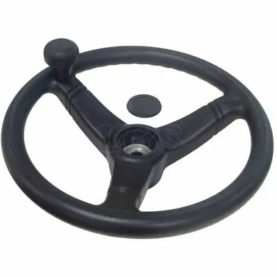£44.22 • Buy 14  Dumper Steering Wheel C/w Integrated Wheel Spinner For Thwaites Dumpers