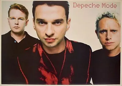 Depeche Mode Original  British ImportVintage 1998 Band Poster • $268.21