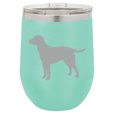 Stemless Wine Tumbler Coffee Travel Mug Glass Insulated Lab Labrador Retriever • $25.99