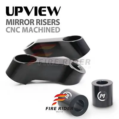 UPVIEW M10 Mirror Risers Extenders For Brutale 800RR 15 16 17 18 19 20 21 22 • $28.81