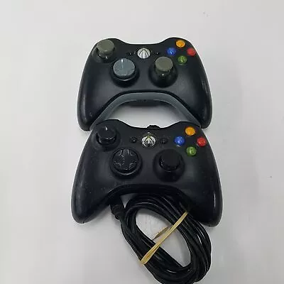 Pair Of Xbox 360 Controllers For Parts And Repair • $9.99