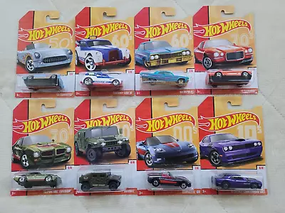 Hot Wheels 2017 Target Throwback Edition Set Of 8 1/64 Diecast Cars ORANGE SET • $29.99