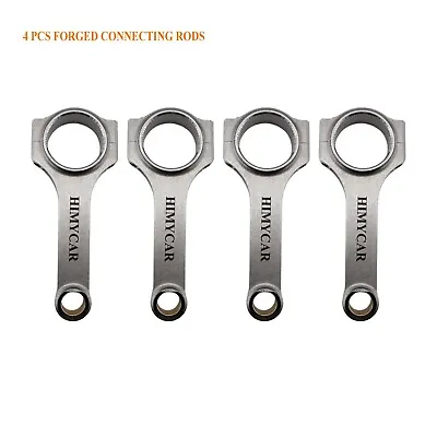 HIMYCAR H-beam Forged Connecting Rods For 144 * 26mm VW TDI 1.9L PD90 PD100 PD11 • $331.55