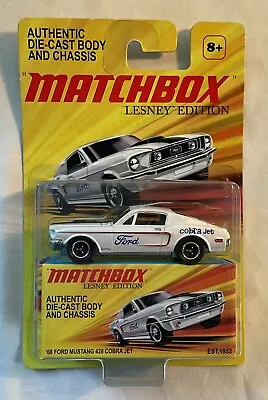 2010 Matchbox Lesney Edition '68 Ford Mustang 428 Cobra Jet Near Mint Great Deal • $20.99