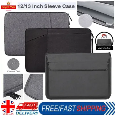 £12.99 • Buy Shockproof Laptop Sleeve Carry Case Cover Bag For HP Dell MacBook 12.5-13.3 Inch