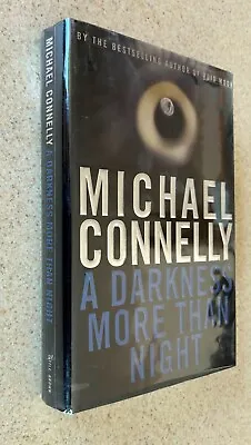 Michael CONNELLY -- Darkness More Than Night - 2001 SIGNED 1st Edition Hardcover • $8.99