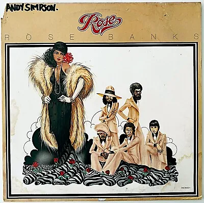 Rose Banks  - Rose - 1976 Us Release - Vinyl Lp Album  - M6-845s1 • $16.74