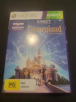 Kinect Disneyland Adventures Microsoft Xbox 360 Game • $9.95