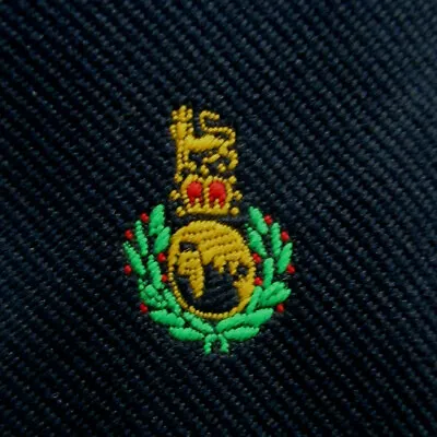 £7 • Buy ROYAL CREST Royal Marines ? 3.5 Inch Polyester Tie NECKTIE D L SELLS 