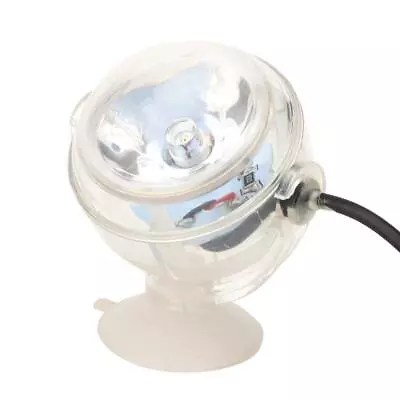 1W Mini Waterproof Aquarium LED Spotlight Fish Tank Underwater Lighting Lamp • $13.85