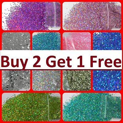 £1.69 • Buy Glitter Cosmetic Chunky Nail Art Eye Festival Body Craft  BUY2 GET 1 FREE