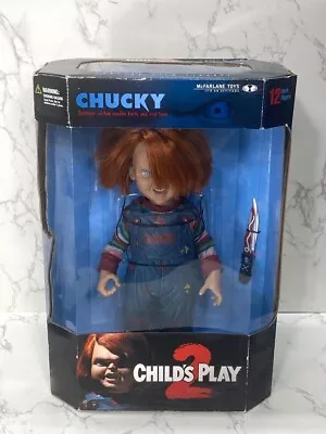 Child's Play 2 CHUCKY 12  Figure McFarlane Toys Movie Maniacs Doll • $350