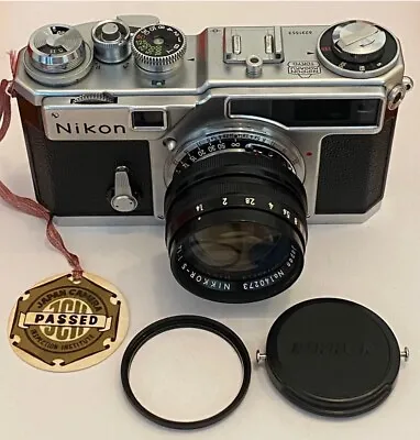 $2644.23 • Buy Nikon SP Titanium Shutter W/ 50mm F1.4 Olympic Lens Very Rare Last 500 Made