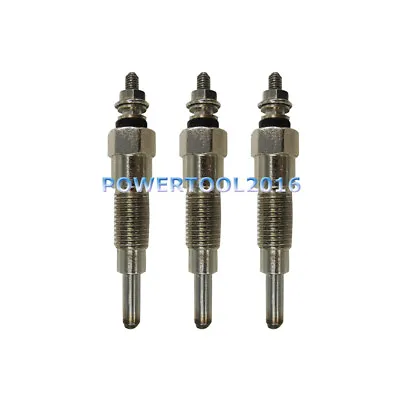 3 Pcs Glow Plug For Kubota Z500 Z600 B5001 B6001 B7001 • $42.83