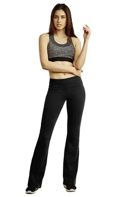 Mopas Ladies Yoga Pants (yp1000 Black Small) • $15.99