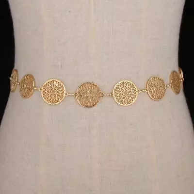 Bohemian Style Gold Tassel Waist Chain Belt For Women • £6.89