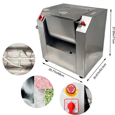 33Lb Flour Dough Mixer For Bakery Food Bread Pizza Dough Kneading Mixing Machine • $1041.30