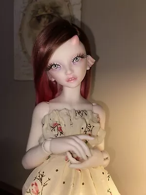 Sale! 1/4 Msd Bjd Logan Dolls Valentine Open Eyes Version Peach Skin Makeup Doll • $500