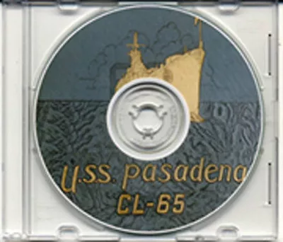 USS Pasadena CL 65 CRUISE BOOK  WWII On CD RARE Navy • $55.95