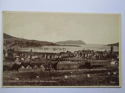 Campbeltown From Gallowhill Argyll Vintage Postcard K36 • £3.99