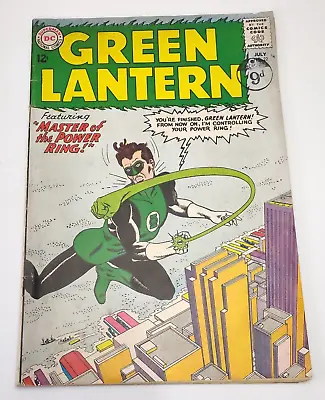 Green Lantern Comic #22 1963 Master Of The Power Ring Fair Good • £29.99