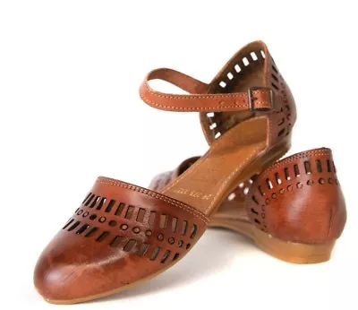 Women's MEXICAN SANDALS VIENTO Huaraches Style Chedron Huarache Sandals LMS1121 • $29.99