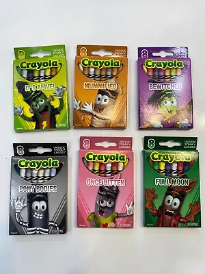 Rare Discontinued Crayola Crayons Unused NEW Halloween Bundle Of 6 Packs • $64.99