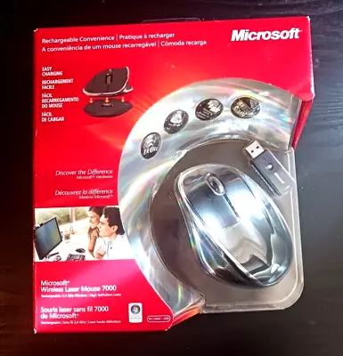 Microsoft 7000 Wireless Laser Mouse Unopened • $75