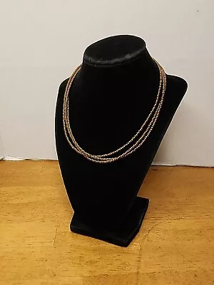 Vintage Silpada Multi Strand Beaded Necklace With 925 Sterling Silver Clasp • $29.95