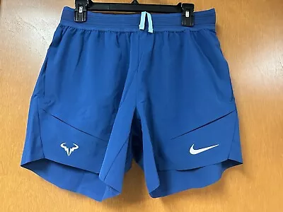 Nike Court Dri-Fit ADV Rafa Nadal 7” Tennis Shorts DJ7799-476 CUSTOM ATHLETE • $499.99