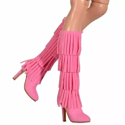 Tassel Shoes Boots For 16  Phyn Aero RTB101 Just Rayne Ellowyne Wilde Evangeline • $16.99