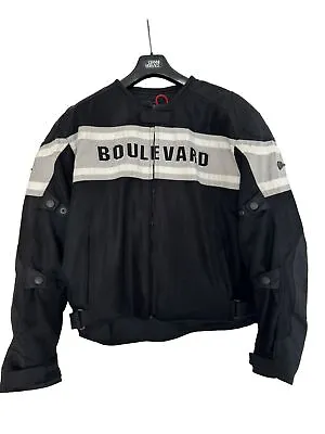 Suzuki Boulevard M109R XXL Armored  Leather Motorcycle Jacket M109 • $249