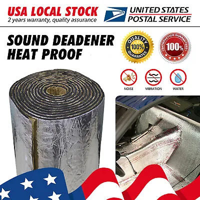 80 X40  Sound Deadener Car Insulation Heat Shield Dampening Self-adhesive Mat • $30.89