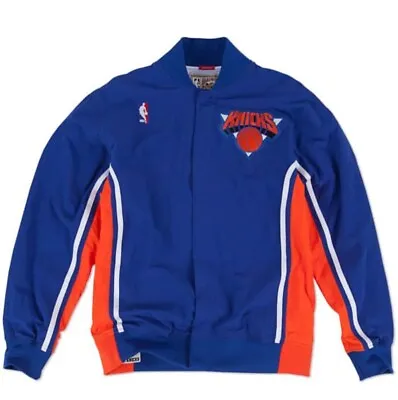 Mitchell & Ness Authentic New York Knicks Warm Up Jacket • $95