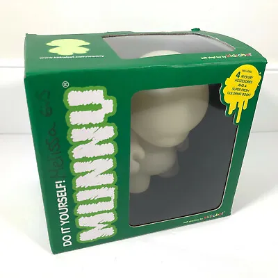 Kidrobot Munny Do It Your Self Glow In The Dark 7  DIY Figure Compete Chef Hair • $56.63