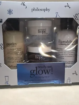 Philosophy 4-Pc. Ready. Set. Glow! Renewed Hope In A Jar Trial Set • $29