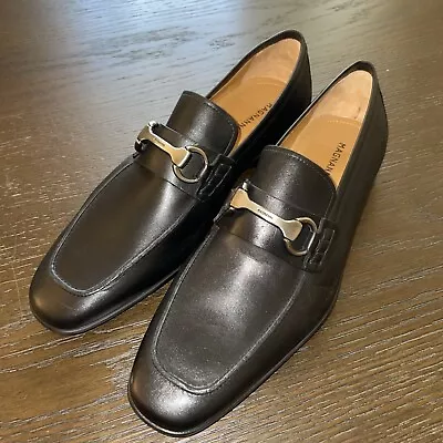 Magnanni Rafa II 18456 Men' S Leather Loafer Dress Shoes Black Buterblade SZ 7.5 • $149.99