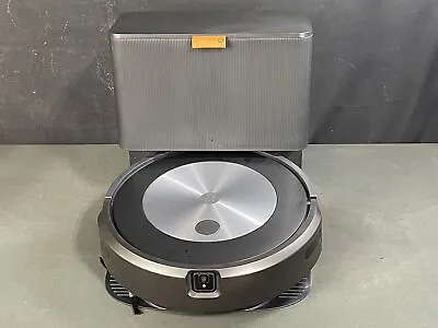 IRobot Roomba J7+ Self-Emptying Robot Vacuum Cleaner W/ Charging Base Black Used • $206.01